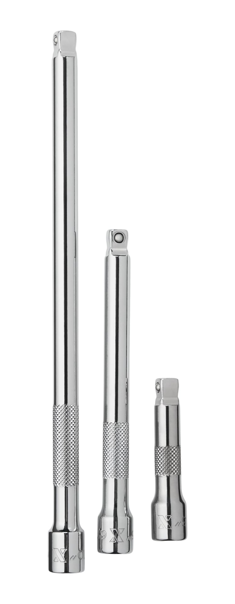 3 Piece 3/8" Drive Wobble Extension Bar Set W0Q3
