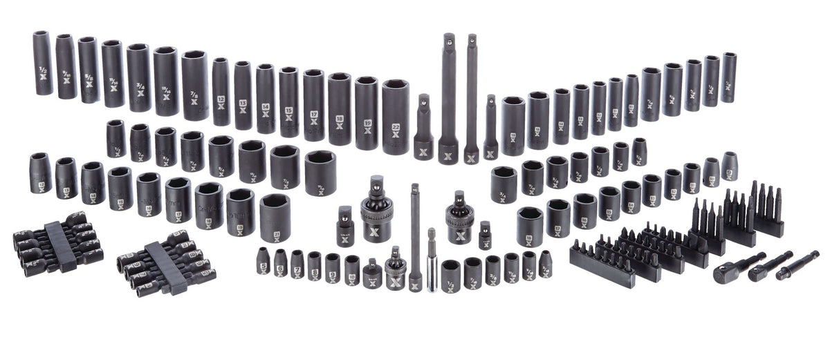 Professional Grade Impact Socket Set, 150-pc, SAE / Metric, CRMO E2B3 - product image 7
