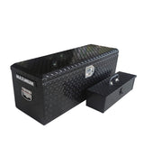 Truck Chest Box with Portable Tool Box, Black, 35.5-in G7E4 - product image 2
