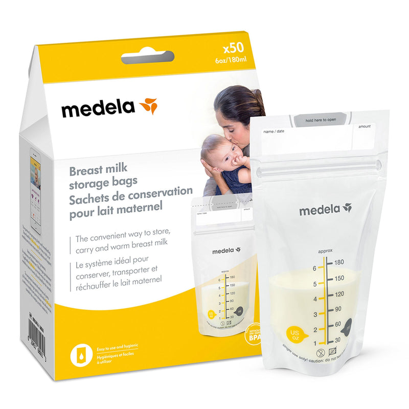 Breast Milk Storage Bags, 50-ct B6C3