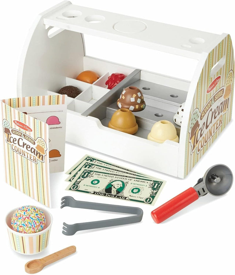 Scoop and Serve Ice Cream Playset, Ages 3+ B8U2