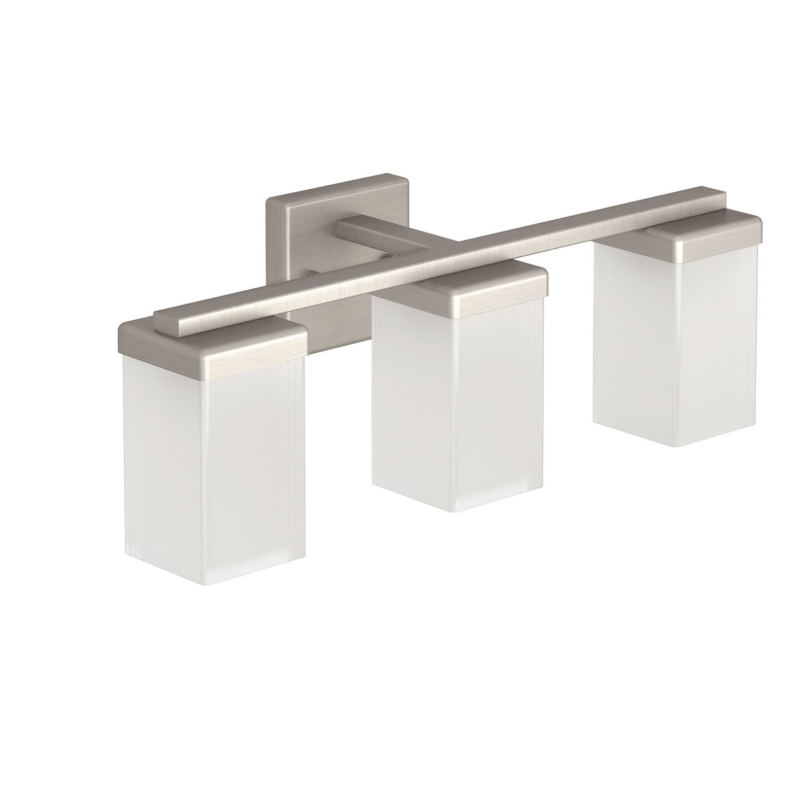 90-Degree Vanity Lighting Fixture, Brushed Nickel, 3-L U6G5 - product image 1