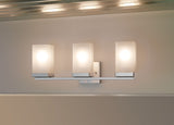 90-Degree Vanity Lighting Fixture, Brushed Nickel, 3-L U6G5 - product image 3