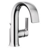 Doux Single Handle High Arc Bathroom Sink Faucet, Chrome W1O1 - product image 1