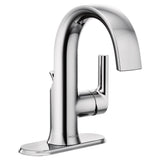 Doux Single Handle High Arc Bathroom Sink Faucet, Chrome W1O1 - product image 2