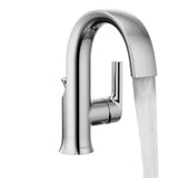 Doux Single Handle High Arc Bathroom Sink Faucet, Chrome W1O1 - product image 4