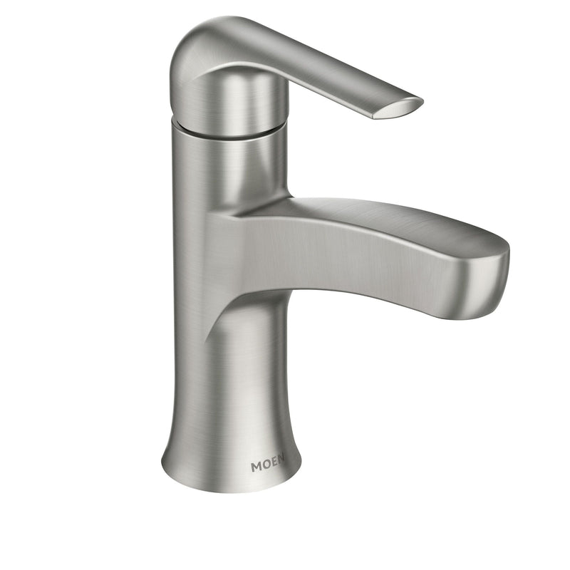 Tilson Single-Handle Brushed Nickel Bathroom Lavatory/Bathroom Sink Faucet with Spot Resist G3V5