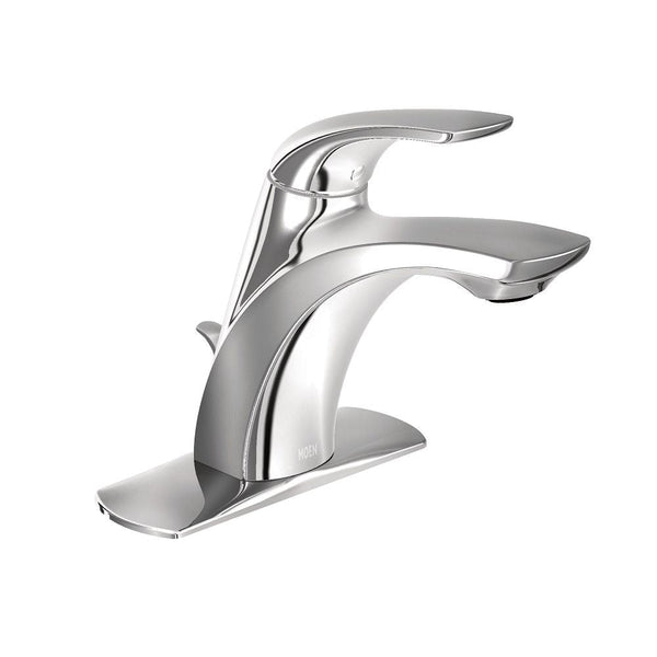 Zarina Single Handle High Arc Bathroom Faucet, Chrome S9I6