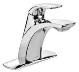 Zarina Single Handle High Arc Bathroom Faucet, Chrome S9I6 - product image 3