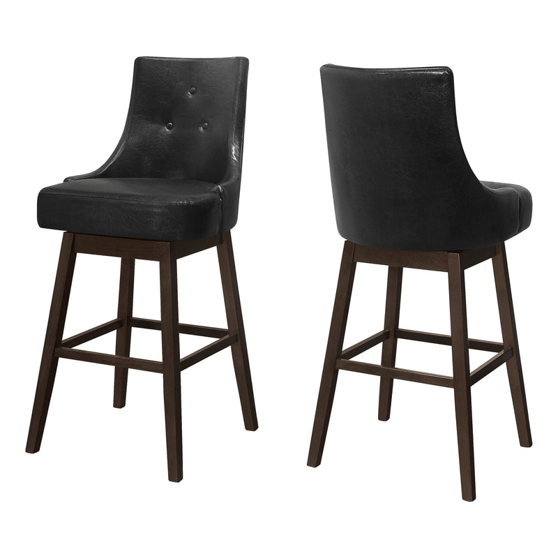 Specialities Tufted Swivel Barstool, 46-in E7E0