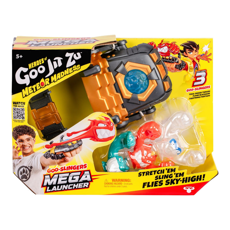 Heroes of Goo Jit Zu S13 Meteor Madness Goo Slingers Mega Launcher G9L4