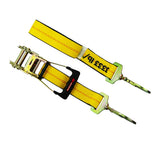 10,000-lb Commercial Ratchet Tie Down Straps, with Snap Hook, 2-in x 8-ft M5W0 - product image 2