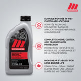 10W40 4-Stroke Motorcycle Oil, 946-mL J4F9 - product image 4