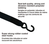 3,300-lb Retractable Transom Tie Down Strap, 2-in x 43-in, 2-pk F5P0 - product image 3