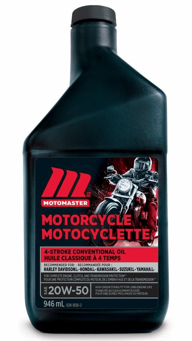 4-Stroke Motorcycle Oil SAE, 946-mL P4X9 - product image 1