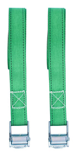 450-lb Light Duty Lashing Straps with Cam Buckle Clasps, Weatherproof, 1-in x 12-ft, 2-pk V1A4 - product image 3