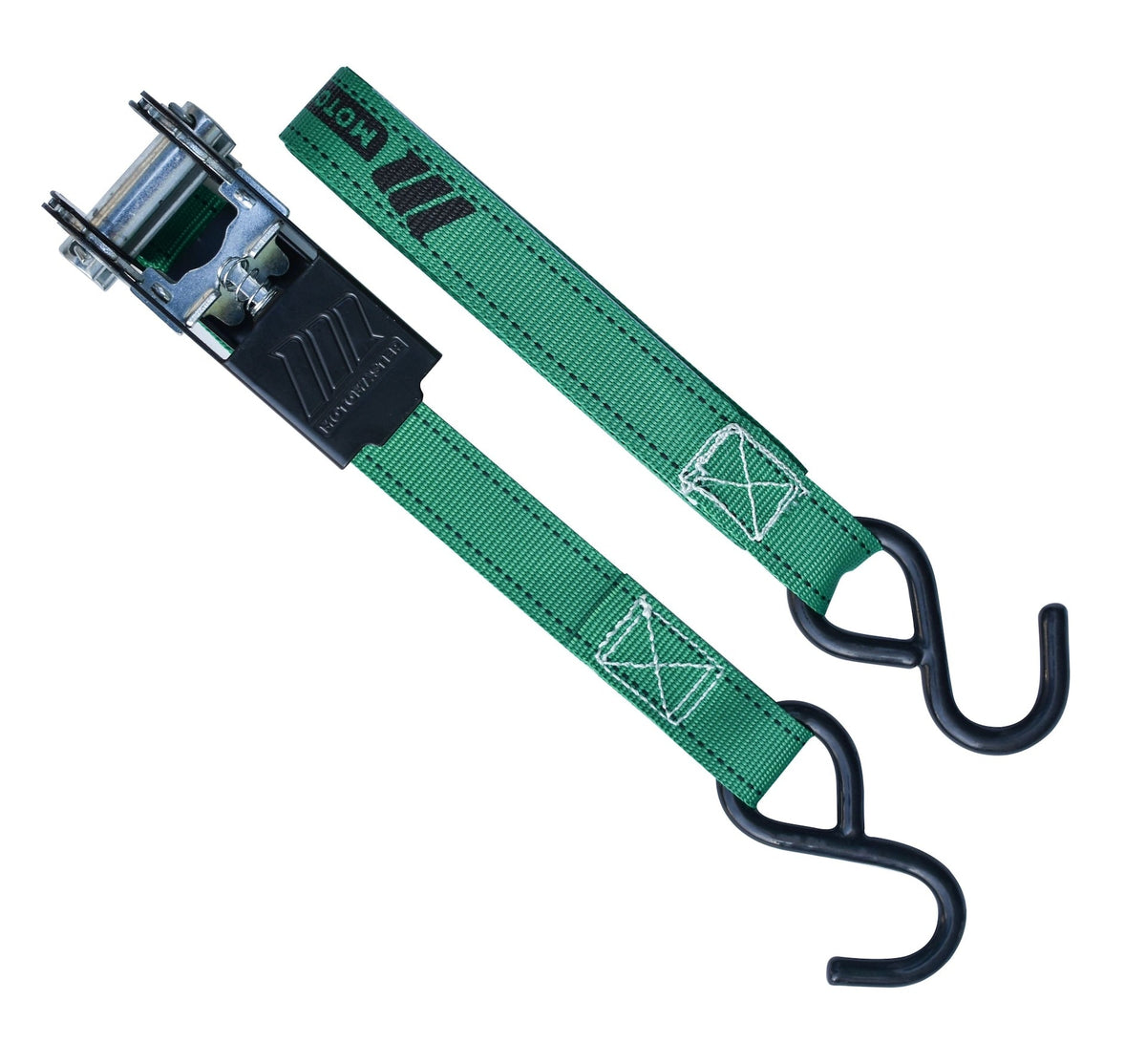900-lb Ratchet Tie-Down Straps, Non-Padded, 1-in x 10-ft, 4-pk A5W3 - product image 3