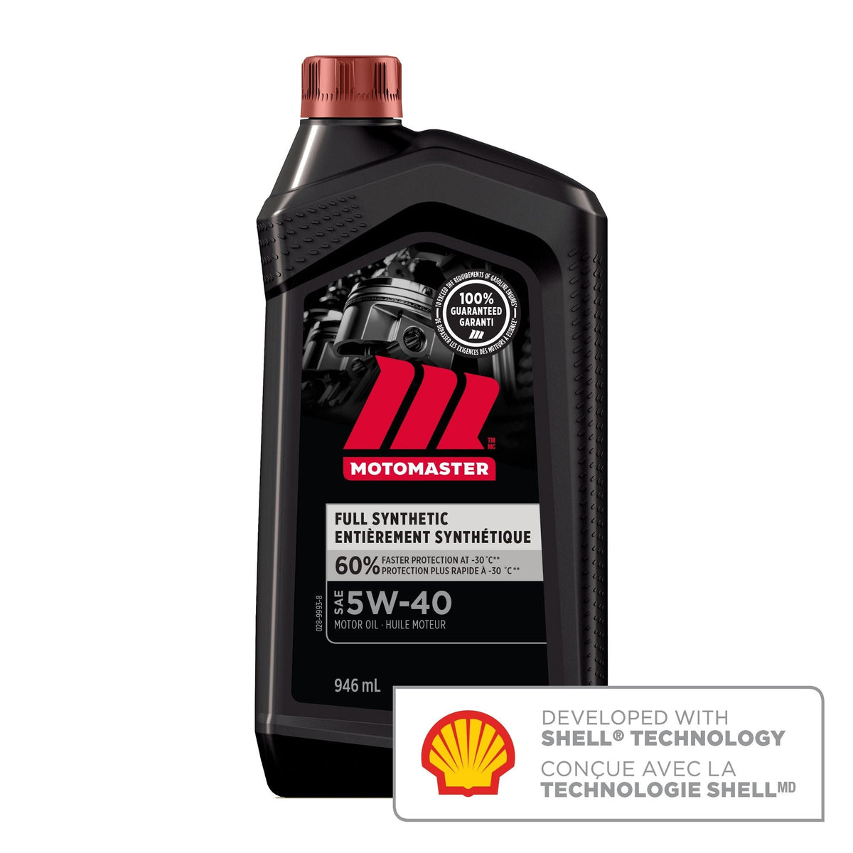 Full Synthetic 5W40 Synthetic Engine/Motor Oil, 946-mL C1X9 - product image 1