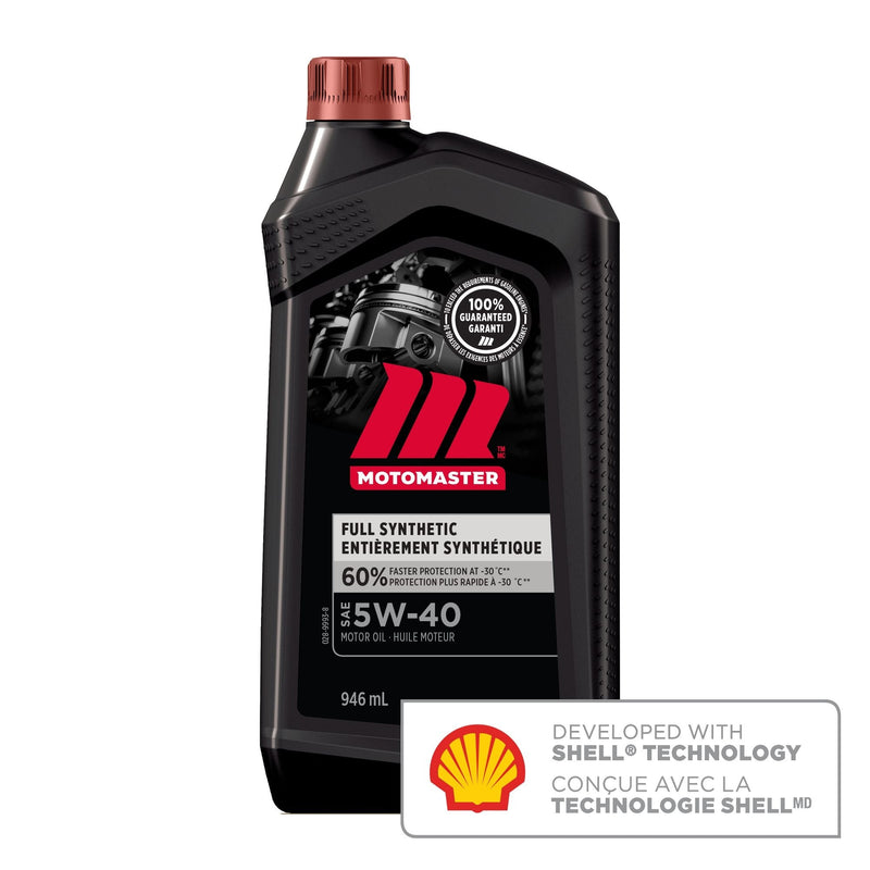 Full Synthetic 5W40 Synthetic Engine/Motor Oil, 946-mL C1X9