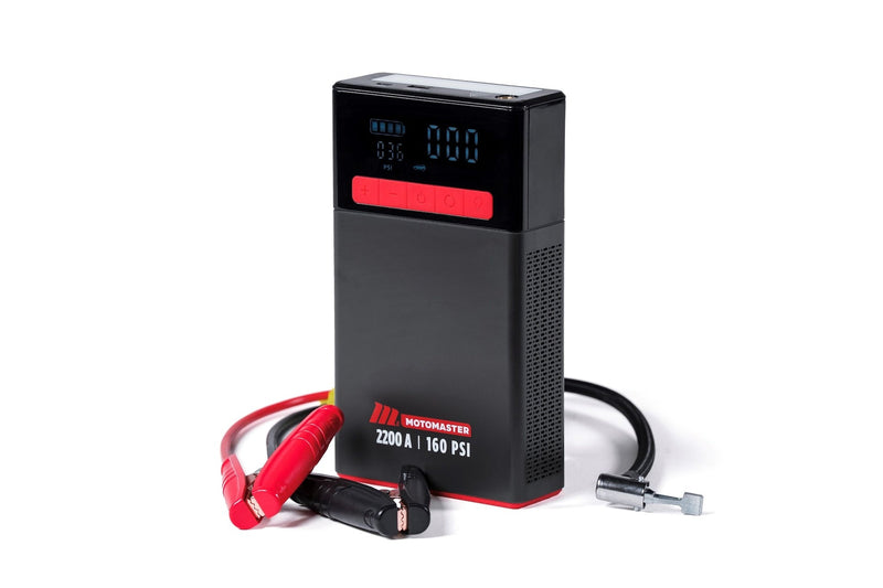 MB22C Lithium Booster Pack/Jump Starter with Air Compressor, 2200A B1E7
