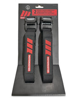 Rubber Padded Cam Buckle Tie Down Straps, 2-pk F7S5 - product image 1