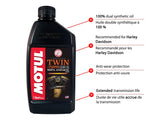 Twin Synthetic Gear Motorcycle Oil 75W90, 946-mL R8U6 - product image 2