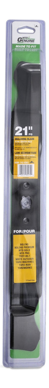 Mulch Lawn Mower Replacement Blade, 21-in F5B7 - product image 1