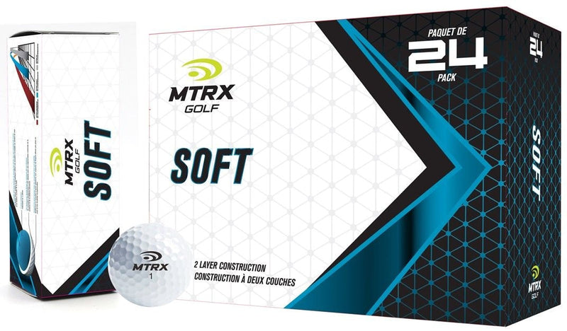 Soft Golf Balls, White, 24-pk Z5S4