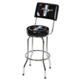 Swivel Bar Stool with Backrest B3F3 - product image 1