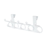 Plastic 10-Hook Over the Door Hook, White, 18.5-in C9B6 - product image 1