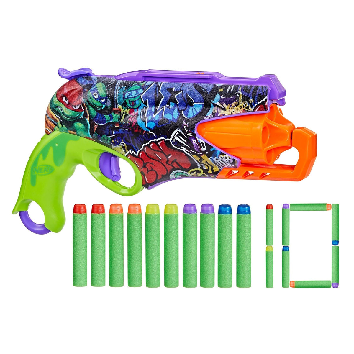 Inked Teenage Mutant Ninja Turtles 5-Dart Blaster E3T2 - product image 1