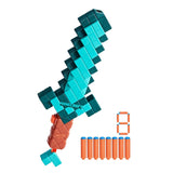 Minecraft Diamond Sword Dart Blaster with 8 N1 Darts T8P8 - product image 1