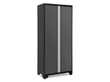 Bold Series Lockable 24-Gauge Steel RTA Storage Locker with 3 Shelves, Grey/Black, 36-in Q3C5 - product image 2