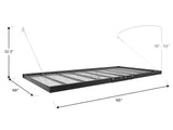 Pro Series Wall Mounted Heavy-Duty Steel Shelf, 600-lb Capacity, 4-ft x 8-ft P8Z5 - product image 4