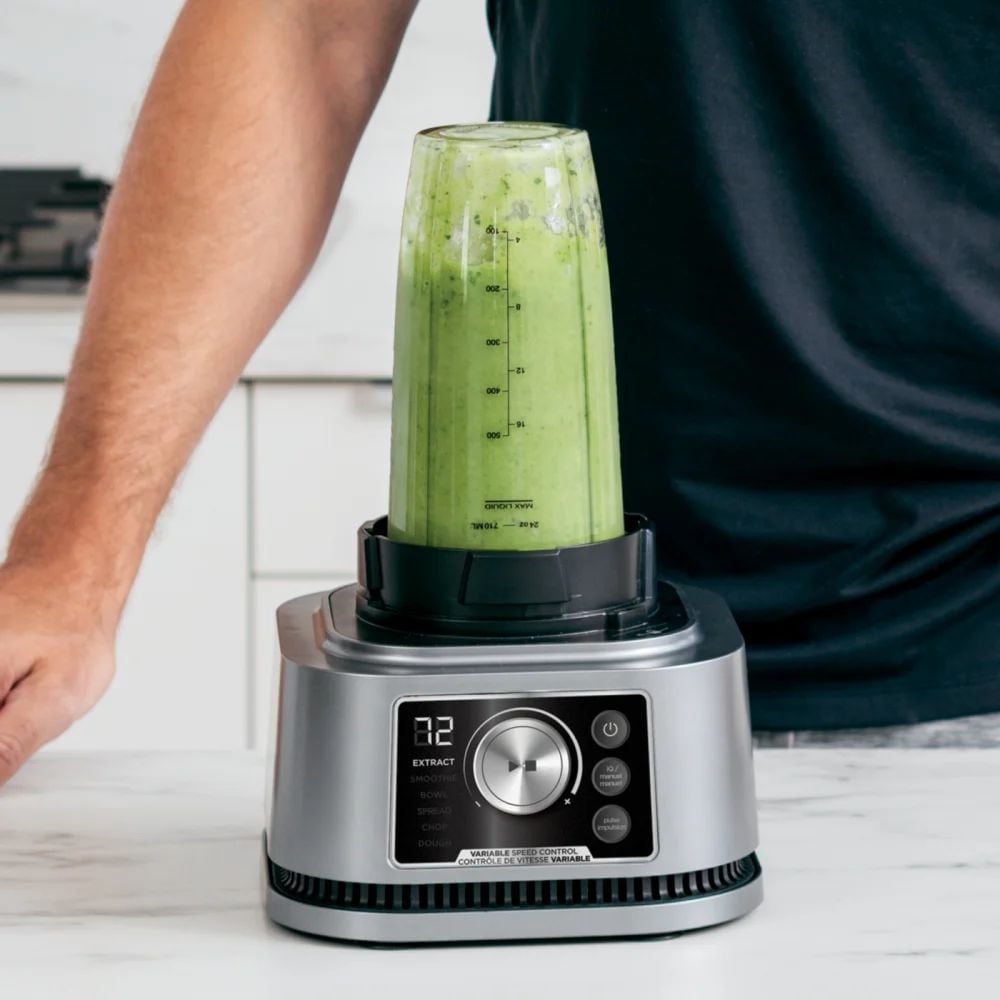 Foodi Power Blender & Processor System with Smoothie Bowl Maker & Nutrient Extractor, Silver, 1400W H9O2 - product image 8