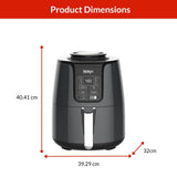Single Basket Non-Stick Air Fryer, 5 Functions, 4-qt E6Y8 - product image 3