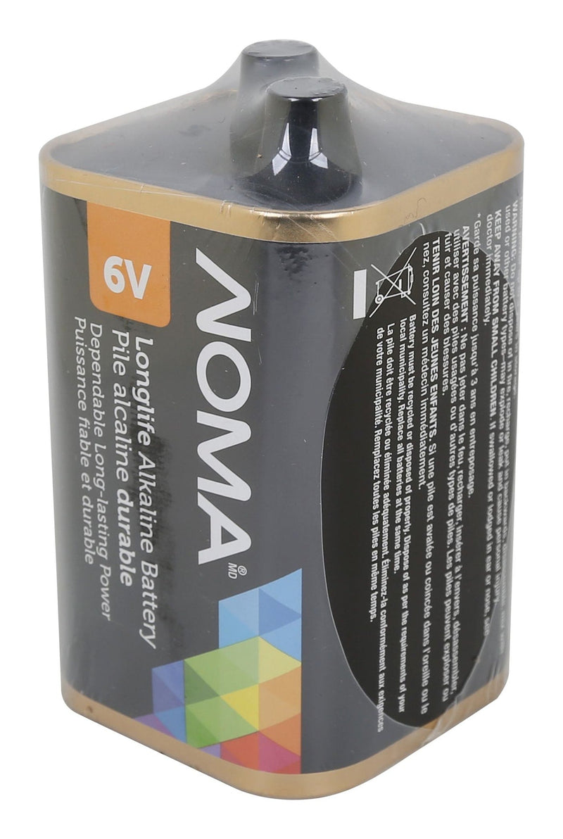 1-pk 6V / 6 Volt Square Alkaline Lantern Battery, Long Lasting Z8M0