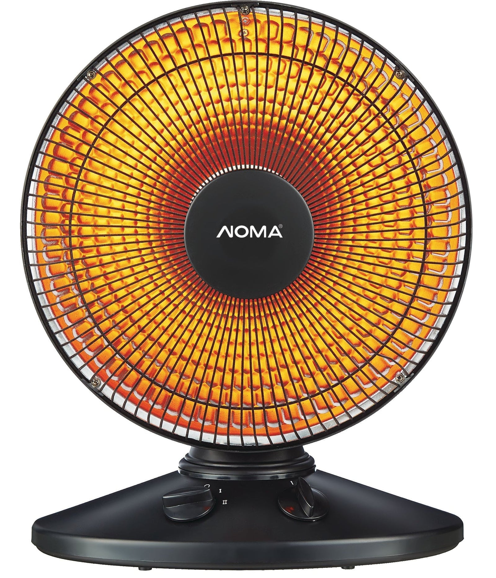 Oscillating Parabolic Dish Portable Radiant Electric Space Heater, 1000W, Black S8K3 - product image 2