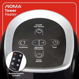 Oscillating Tower Ceramic Heater withRemote Control & Thermostat, 1500W, Black, 30-in K5X8 - product image 4