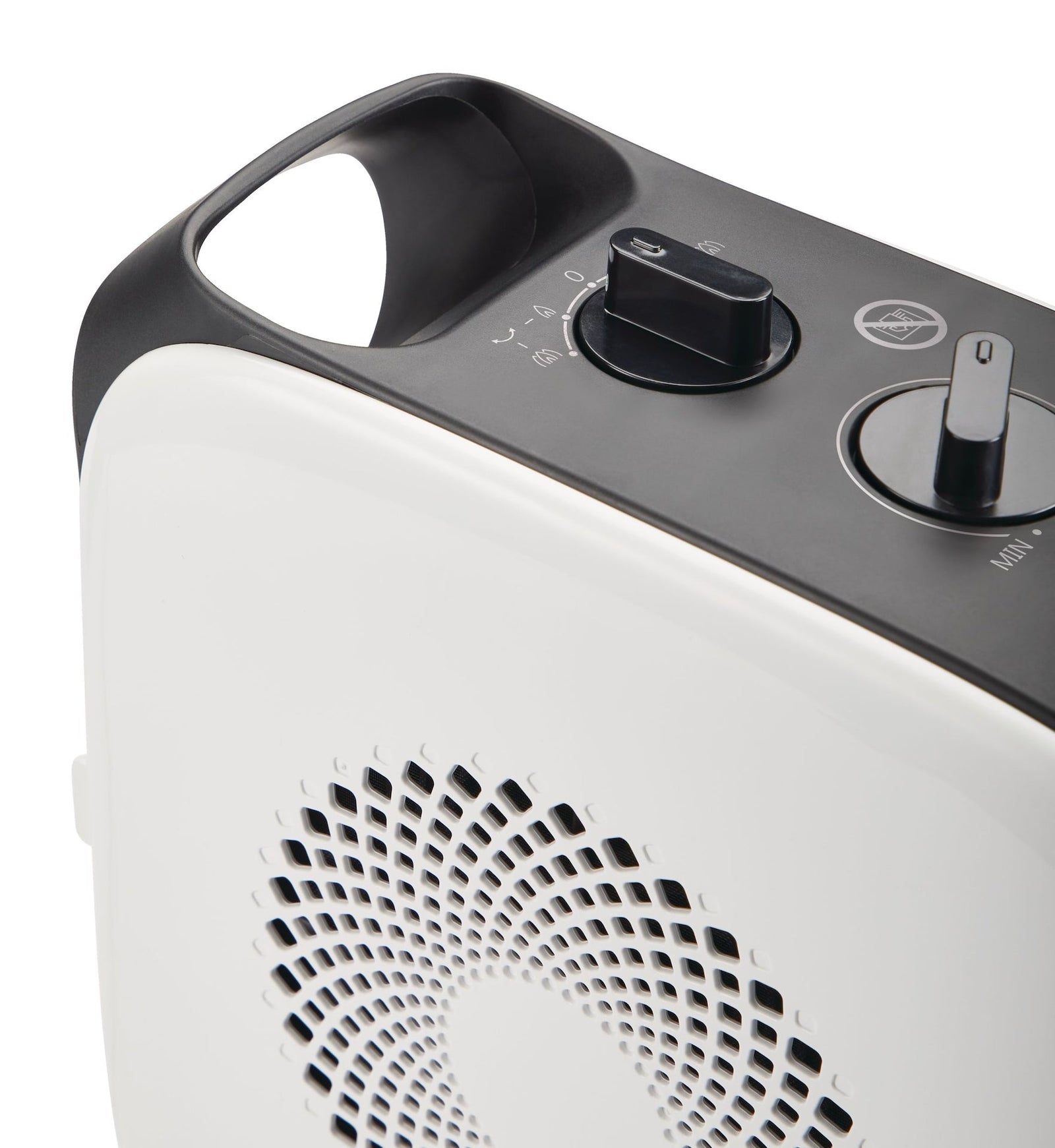 Portable Oscillating Portable Ceramic Space Heater withThermostat, 1500W, White V4F9 - product image 6