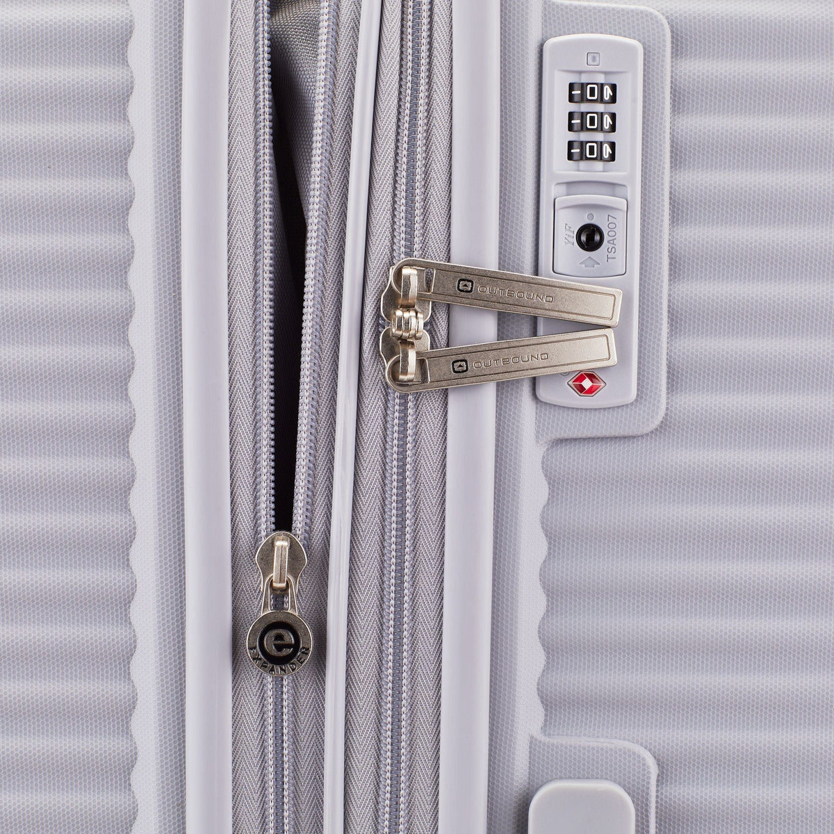 Hardside Medium Luggage Bag, Silver X3U5 - product image 8