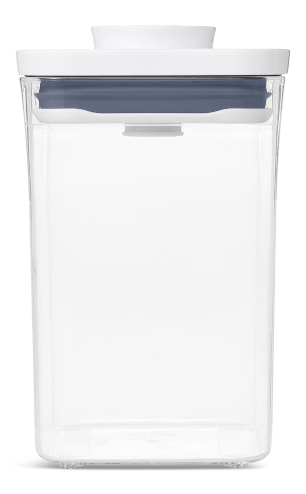 POP Square Plastic Food Storage Container, 1-L, Small, with Airtight Seal E7V7