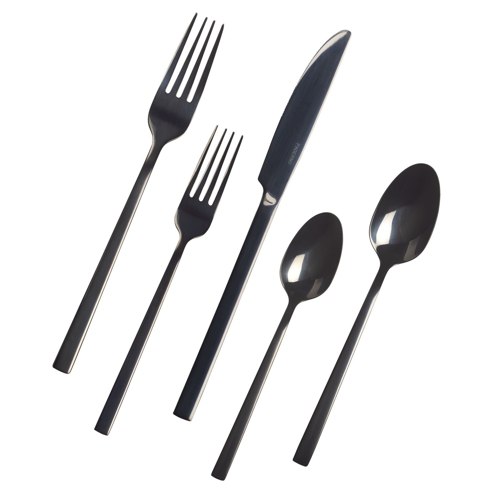 Belvedere Stainless Steel Flatware Set, Serves 4, 20-pc, Black L5Y0 - product image 1