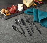 Belvedere Stainless Steel Flatware Set, Serves 4, 20-pc, Black L5Y0 - product image 6