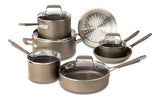 Classic Cookware Set, Non-Stick, PFOA-Free, Oven Safe, Champagne Bronze, 12-pc W8G0 - product image 2