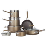 Classic Cookware Set, Non-Stick, PFOA-Free, Oven Safe, Champagne Bronze, 12-pc W8G0 - product image 4