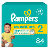 Swaddler Size 2 Leak-Free Baby Diapers, 84-pc X1C5 - product image 1