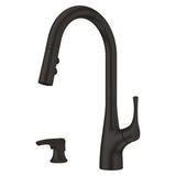 Arvada Pull-Down Kitchen Faucet, Matte Black T7Y1 - product image 1