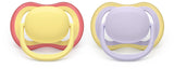 Ultra Air Powder Yellow Pacifier for 0-6M, 2-pk I4C0 - product image 1