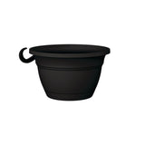 Pride Eclipse Hanging Plastic Basket Round Planter with Saucer Tray, Assorted Sizes M9X9 - product image 1